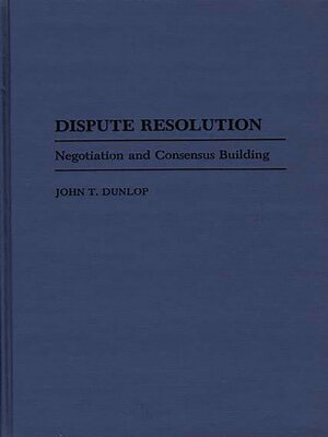 cover image of Dispute Resolution